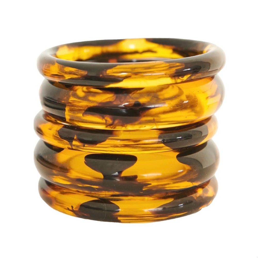 NWT Never Worn Rebecca de Ravenel Tortoise Bangles